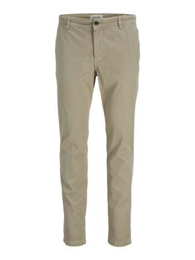 Ανδρικό Παντελόνι CHINO JACK & JONES 12260904 Slim Fit Μπεζ