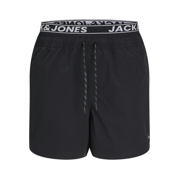 Ανδρικό Μαγιό Βερμούδα JACK & JONES 12272949 Regular Fit Μαύρο - Image 3