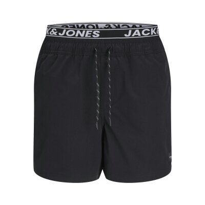 Ανδρικό Μαγιό Βερμούδα JACK & JONES 12272949 Regular Fit Μαύρο