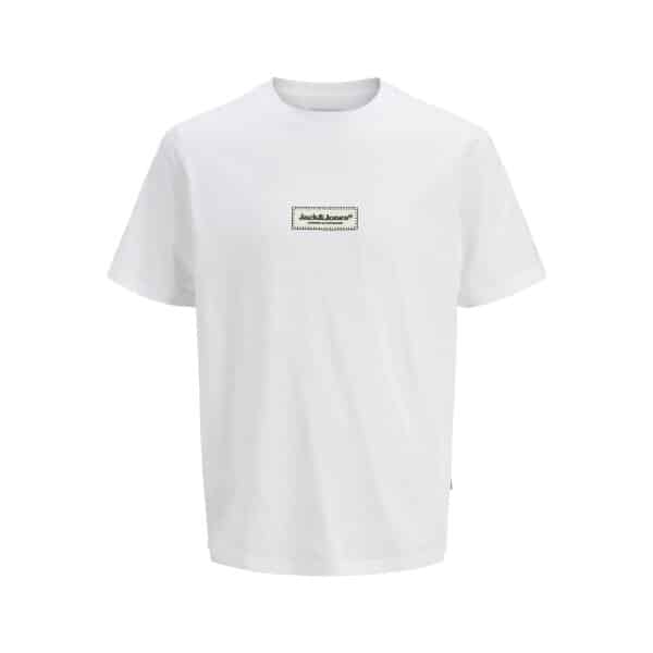 JACK&JONES_Springsummer_4703880_12273182 Ανδρική Μπλούζα JACK & JONES 12273182 Regular Fit Λευκό - Image 1