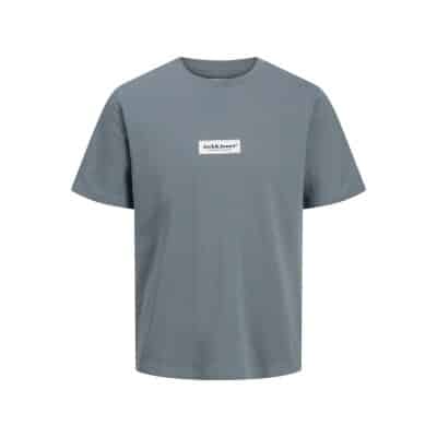 Ανδρική Μπλούζα JACK & JONES 12273182 Regular Fit Γκρί