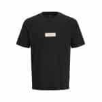 Ανδρική Μπλούζα JACK & JONES 12273182 Regular Fit Μαύρο