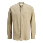 Ανδρικό Πουκάμισο LINO Μαο JACK & JONES Comfort Fit 12274918 Μπεζ