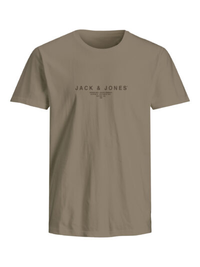 Ανδρική Μπλούζα JACK & JONES Regular Fit 12276646 καφέ