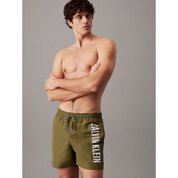 Ανδρικό Μαγιο CALVIN KLEIN MEDIUM DRAWSTRING  KM0KM01092 Χακί - Image 2