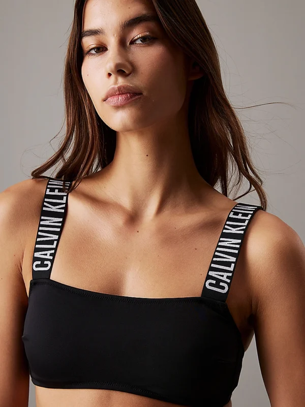 ΓΥΝΑΙΚΕΙΟ ΜΑΓΙΟ TOP BANDEAU-RP CALVIN KLEIN KW0KW02855-BEH - Image 1