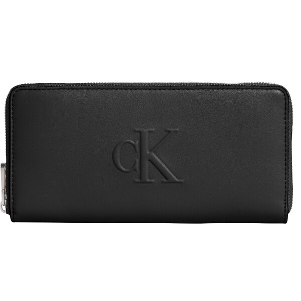 ΓΥΝΑΙΚΕΙΟ ΠΟΡΤΟΦΟΛΙ SCULPTED ZIP AROUND WALLET CALVIN KLEIN LV04K1005G-UB1 - Image 1