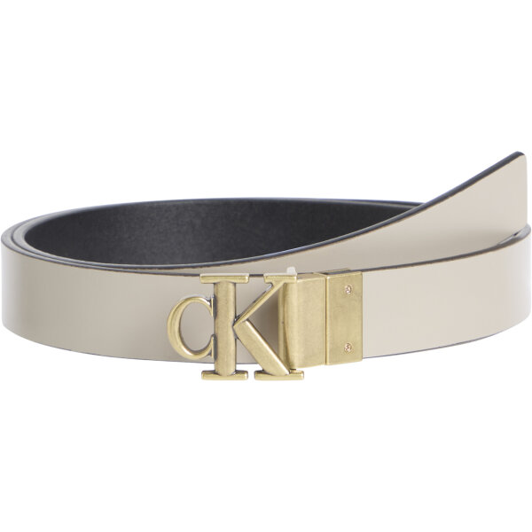 ΓΥΝΑΙΚΕΙΑ ΖΩΝΗ MONOGRAM PLACQUE BUCKLE 25MM CALVIN KLEIN LV04K7005G-UB1 - Image 1