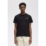 Ανδρική Μπλούζα FRED PERRY Crew Neck  M1600 Μαύρο - Image 3