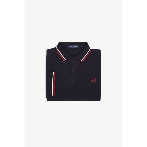 Ανδρική Μπλούζα FRED PERRY POLO M3600 Μπλε T55 - Image 2
