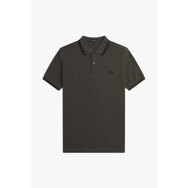 Ανδρική Μπλούζα FRED PERRY POLO M3600 Χακί - Image 6
