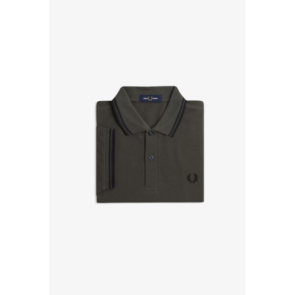 Ανδρική Μπλούζα FRED PERRY POLO M3600 Χακί - Image 7