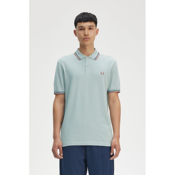 Ανδρική Μπλούζα FRED PERRY POLO M3600 Πράσινο - Image 1