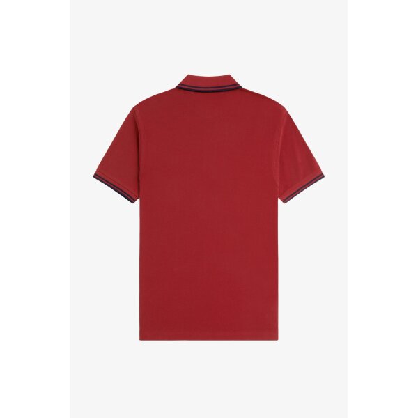 Ανδρική Μπλούζα FRED PERRY POLO M3600 κόκκινο - Image 5