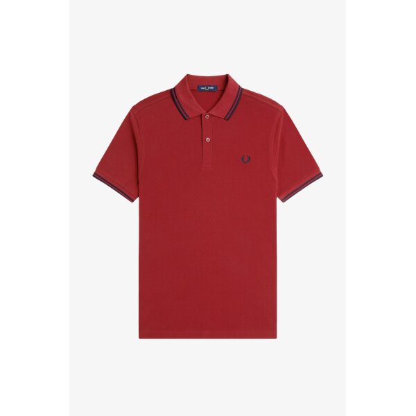 Ανδρική Μπλούζα FRED PERRY POLO M3600 κόκκινο - Image 4