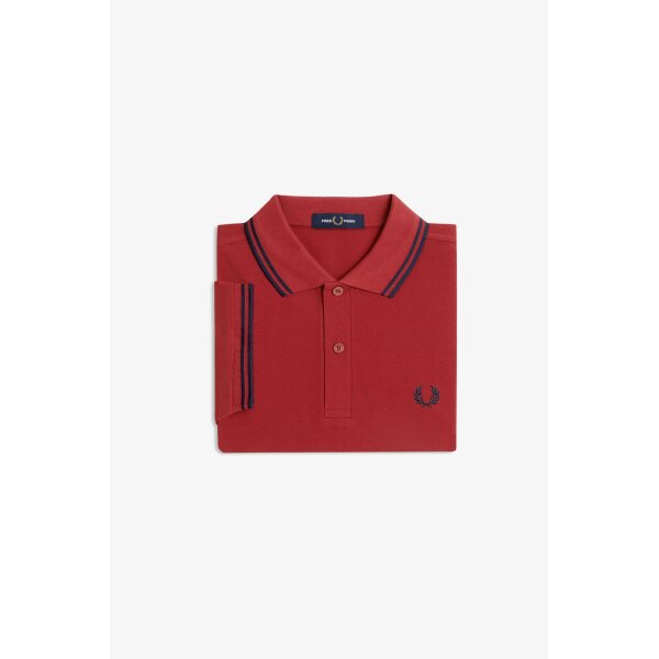 Ανδρική Μπλούζα FRED PERRY POLO M3600 κόκκινο - Image 3