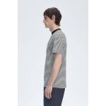 Ανδρική Μπλούζα FRED PERRY Ριγέ Fine Stripe Heavy Weight  M6581 Μπλε - Image 2