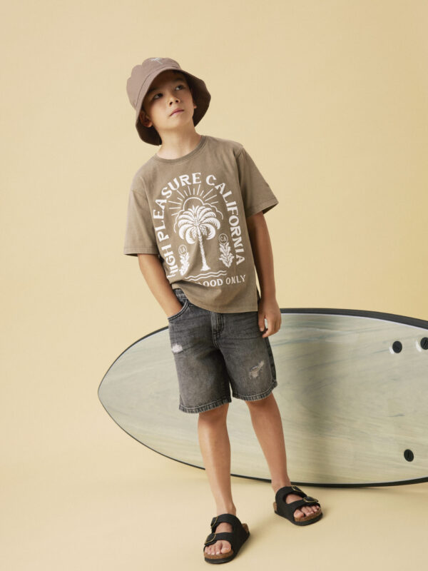 NAME-IT_NOOS2024_4699985_13225800_6 ΠΑΙΔΙΚΗ ΤΖΙΝ ΒΕΡΜΟΥΔΑ ΑΓΟΡΙ NAME IT  NKMSILAS LOOSE DNM L SHORTS 13225800 - Image 7