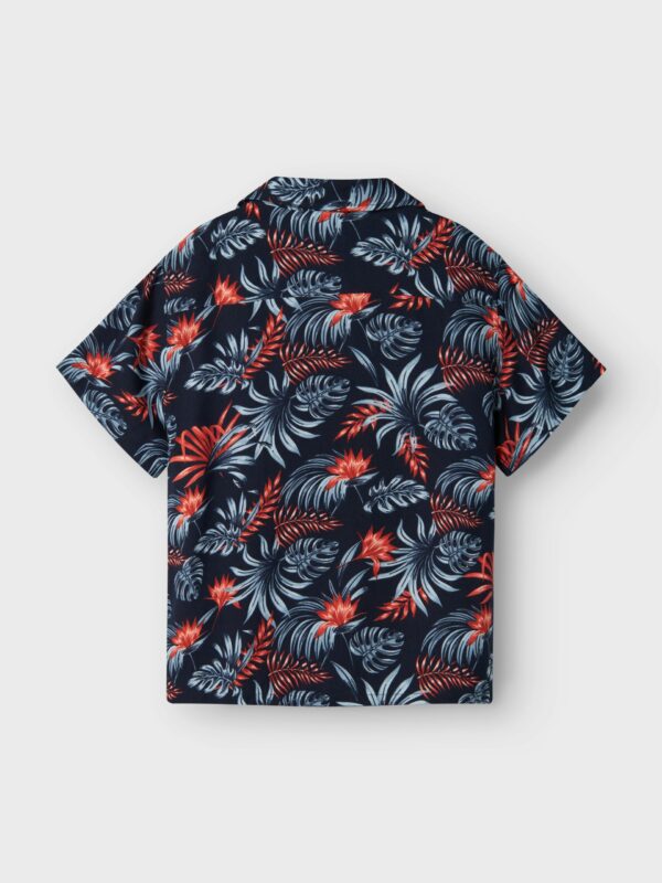 ΠΑΙΔΙΚΟ ΠΟΥΚΑΜΙΣΟ NAME IT ΑΓΟΡΙ ΜΠΛΕ NKMFERANE SS SHIRT 13214159 - Image 4