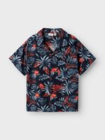 ΠΑΙΔΙΚΟ ΠΟΥΚΑΜΙΣΟ NAME IT ΑΓΟΡΙ ΜΠΛΕ NKMFERANE SS SHIRT 13214159 - Image 5