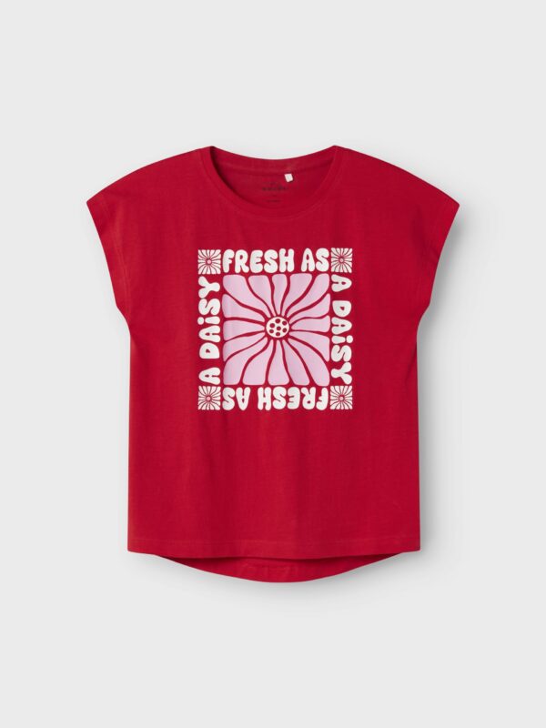 NAME-IT_SpringSummer2025_4753689_13228179_3 ΠΑΙΔΙΚΗ ΜΠΛΟΥΖΑ ΚΟΡΙΤΣΙ ΚΟΚΚΙΝΗ NAME IT NKFVIOLET CAPSL TOP 13228179 - Image 4