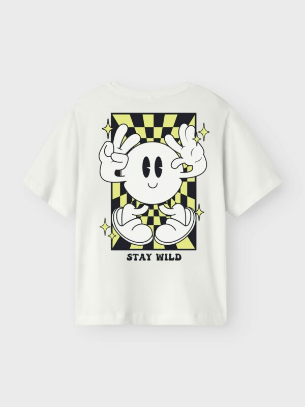 ΠΑΙΔΙΚΗ ΜΠΛΟΥΖΑ NAME IT ΓΙΑ ΑΓΟΡΙ ΛΕΥΚΗ-LIME 13240436 - Image 2