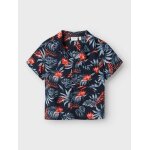 ΠΑΙΔΙΚΟ ΠΟΥΚΑΜΙΣΟ NAME IT ΑΓΟΡΙ ΜΠΛΕ NKMFERANE SS SHIRT 13214167 - Image 3