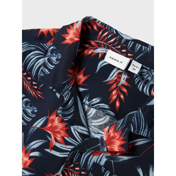 ΠΑΙΔΙΚΟ ΠΟΥΚΑΜΙΣΟ NAME IT ΑΓΟΡΙ ΜΠΛΕ NKMFERANE SS SHIRT 13214167 - Image 4