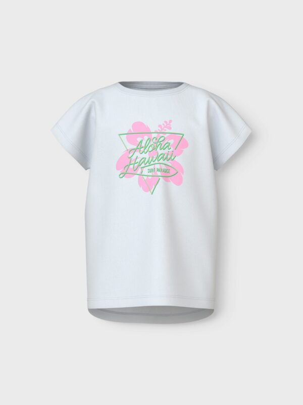 NAME-IT_Springsummer_4753688_13228179_3 ΠΑΙΔΙΚΗ ΜΠΛΟΥΖΑ ΚΟΡΙΤΣΙ ΛΕΥΚΗ ALOHA NAME IT NKFVIOLET CAPSL TOP 13228179 - Image 1