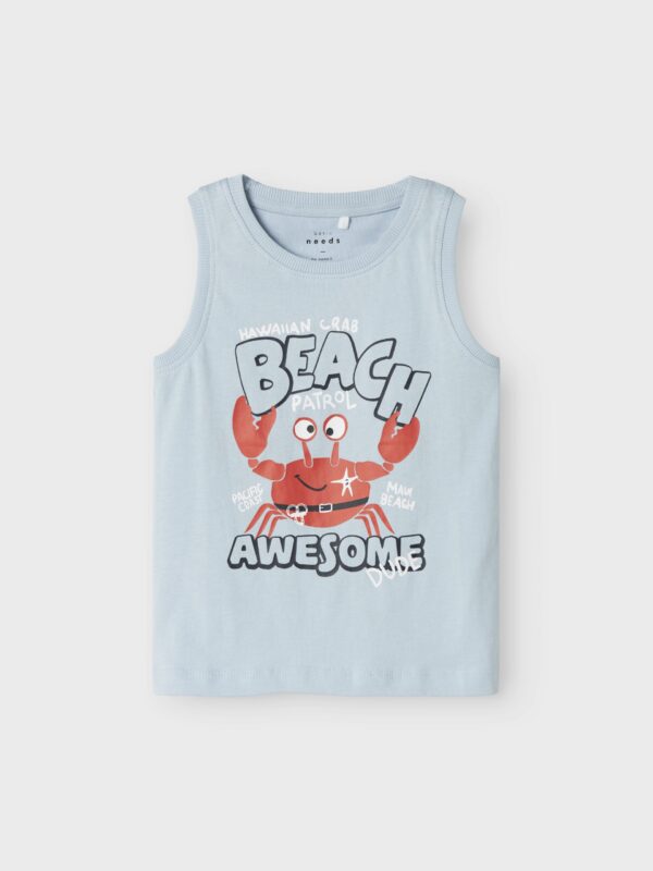 ΠΑΙΔΙΚΗ ΜΠΛΟΥΖΑ ΑΜΑΝΙΚΗ ΓΙΑ ΑΓΟΡΙ 2-7 ΕΤΩΝ NAME IT 13228228 ΓΑΛΑΖΙΟ - Image 4