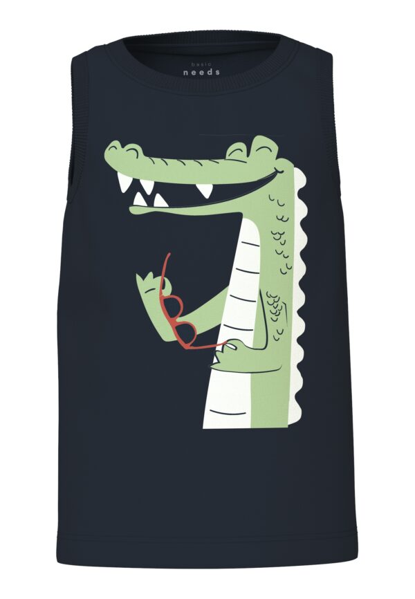 ΠΑΙΔΙΚΗ ΜΠΛΟΥΖΑ ΑΜΑΝΙΚΗ ΓΙΑ ΑΓΟΡΙ 2-7 ΕΤΩΝ NAME IT 13228228 ΜΠΛΕ - Image 1