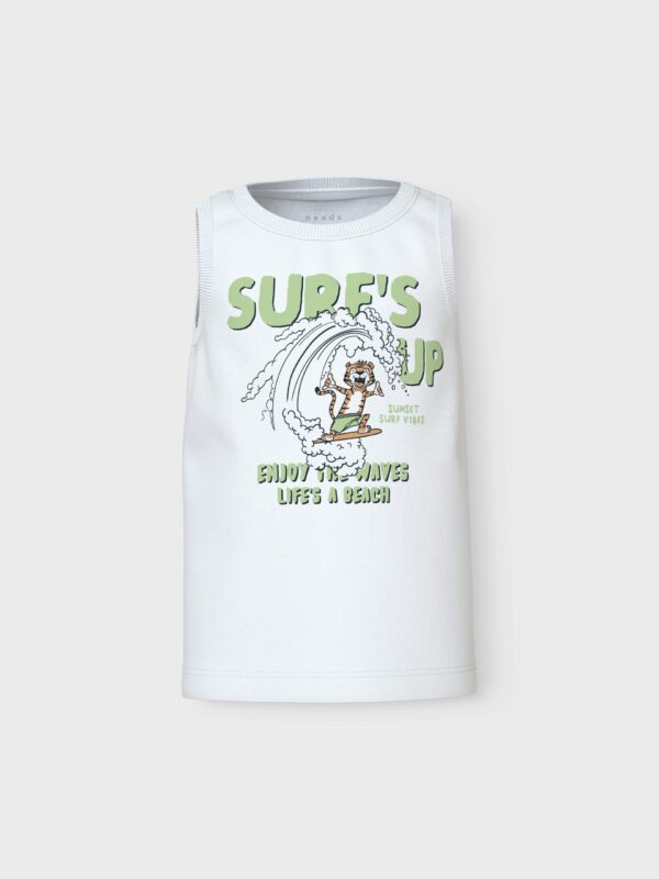 ΠΑΙΔΙΚΗ ΜΠΛΟΥΖΑ ΑΜΑΝΙΚΗ ΓΙΑ ΑΓΟΡΙ 2-7 ΕΤΩΝ NAME IT 13228228 ΛΕΥΚΟ - Image 3