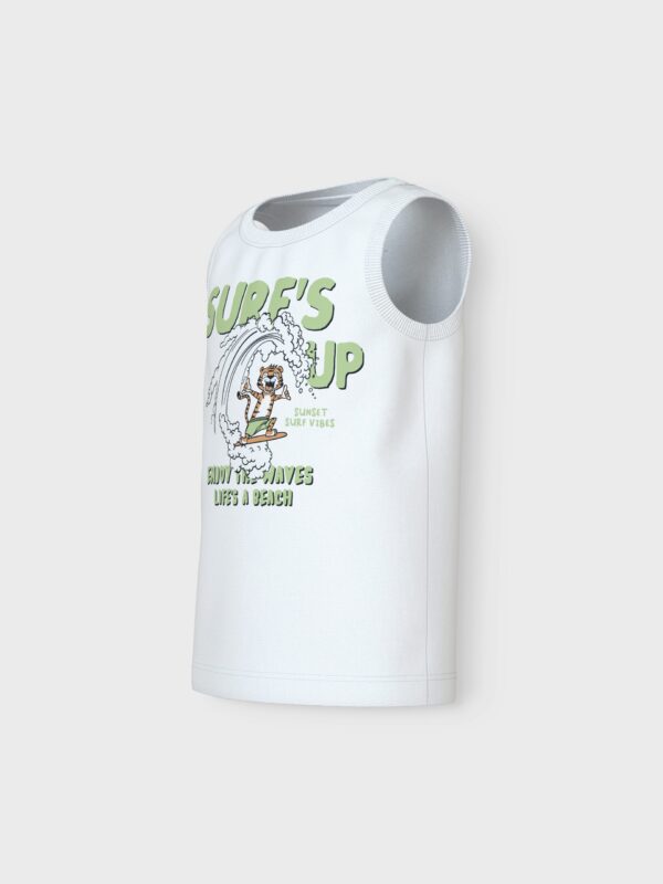 ΠΑΙΔΙΚΗ ΜΠΛΟΥΖΑ ΑΜΑΝΙΚΗ ΓΙΑ ΑΓΟΡΙ 2-7 ΕΤΩΝ NAME IT 13228228 ΛΕΥΚΟ - Image 4