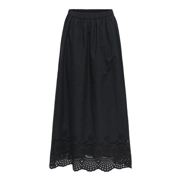 ONLLOU LIFE EMB LONG SKIRT PTM Γυναικεία φούστα μαύρη με print Only 15342574 - Image 1