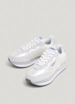 ΓΥΝΑΙΚΕΙΟ ΠΑΠΟΥΤΣΙ PEPE JEANS metallic platform trainers PLS60033-800