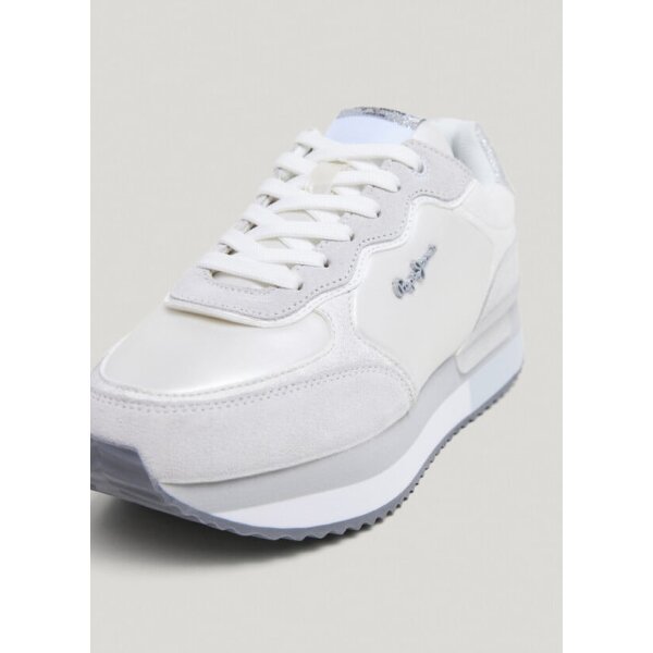 ΓΥΝΑΙΚΕΙΟ ΠΑΠΟΥΤΣΙ  PEPE JEANS metallic platform trainers PLS60033-800 - Image 4