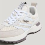 ΓΥΝΑΙΚΕΙΟ ΠΑΠΟΥΤΣΙ PEPE JEANS LUCKY KNIT SNEAKERS PLS60041-808-MOUSSE WHITE - Image 6