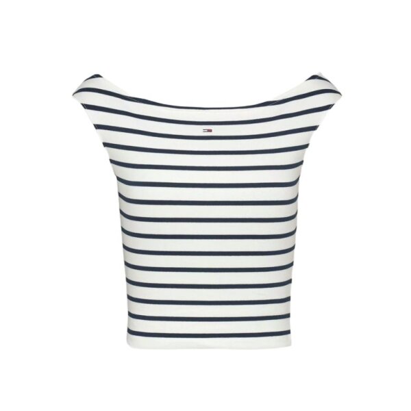 ΓΥΝΑΙΚΕΙΑ ΜΠΛΟΥΖΑ  BOAT NECK TOP SS EXT TOMMY JEANS DW0DW20234-0FC - Image 2