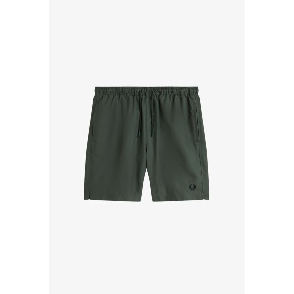 Ανδρική μαγιό FRED PERRY Classic Sweat Short S8505 Χακί - Image 4