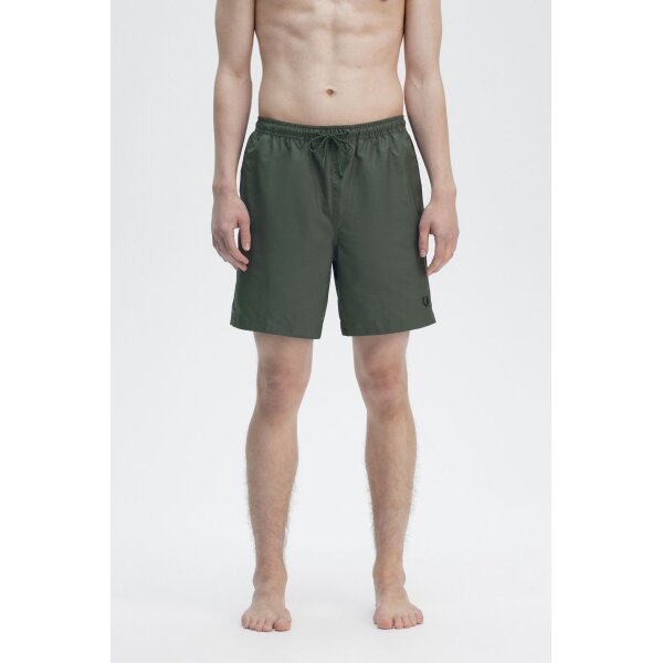 S8508_X89_V2_Q125_MOD1_FRONT - Αντιγραφή Ανδρική μαγιό FRED PERRY Classic Sweat Short S8505 Χακί - Image 1