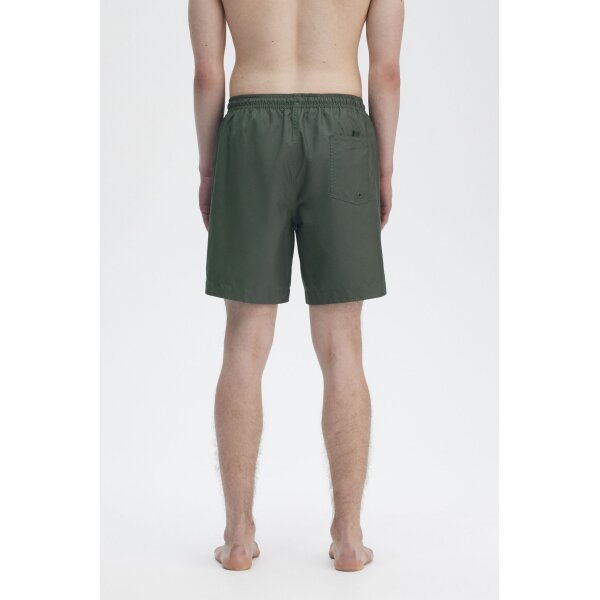 Ανδρική μαγιό FRED PERRY Classic Sweat Short S8505 Χακί - Image 5
