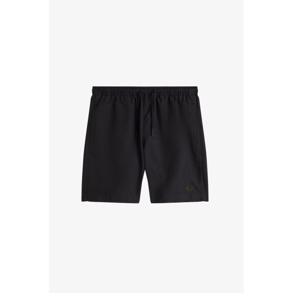 Ανδρική μαγιό FRED PERRY Classic Sweat Short S8505 Μαύρο - Image 4