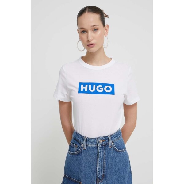 SS24-TSD0ON-00X_F1 ΓΥΝΑΙΚΕΙΑ ΜΠΛΟΥΖΑ CLASSIC TEE_B HUGO BLUE 50510772-100 - Image 1