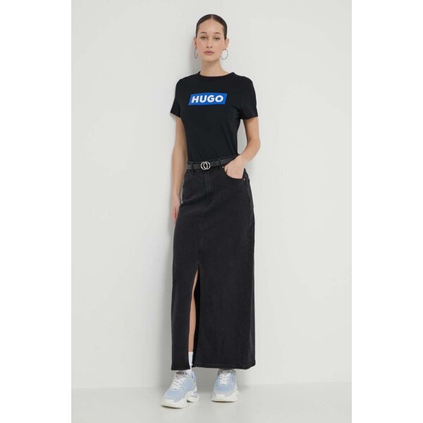 SS24-TSD0ON-99X_F2 ΓΥΝΑΙΚΕΙΑ ΜΠΛΟΥΖΑ CLASSIC TEE_B HUGO BLUE 50510772-001 - Image 2