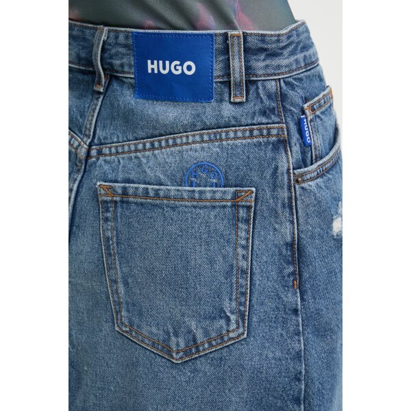 SS25-SDD015-55X_F4 ΓΥΝΑΙΚΕΙΑ ΦΟΥΣΤΑ JEANS GEBANA_B HUGO BLUE 50531699-425 - Image 3