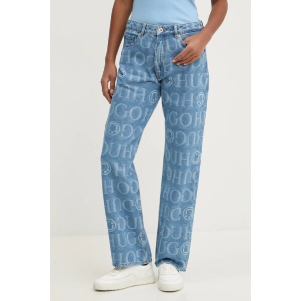 SS25-SJD03Z-55X_F1 ΓΥΝΑΙΚΕΙΟ JEANS ELYAH_B HUGO BLUE 50532139-995 - Image 2