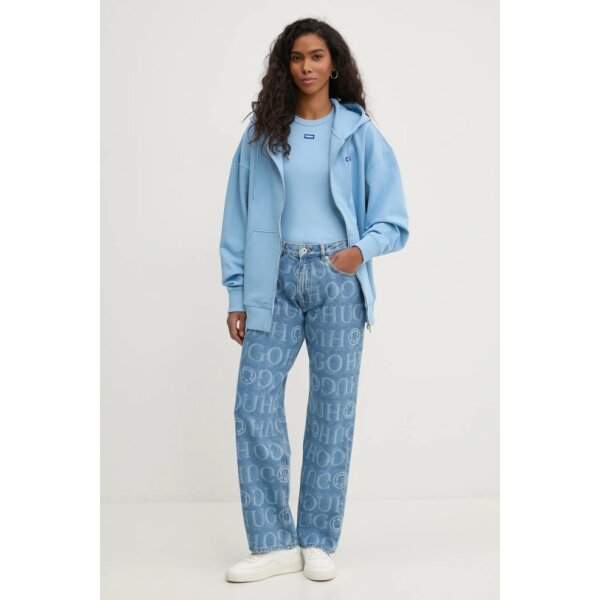 SS25-SJD03Z-55X_F2 ΓΥΝΑΙΚΕΙΟ JEANS ELYAH_B HUGO BLUE 50532139-995 - Image 1
