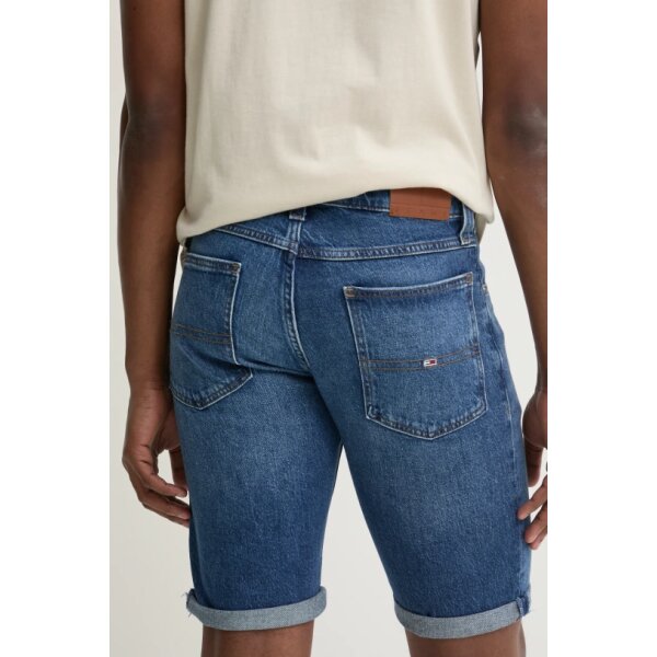 SS25-SZM0M9-55J_F3 Ανδρική Βερμούδα Τζιν TOMMY JEANS RONNIE SHORT DM0DM20943 Μπλε - Image 2