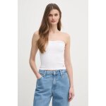 ΓΥΝΑΙΚΕΙΑ ΜΠΛΟΥΖΑ WOVEN LABEL RIB SLEEVELESS TOP CALVIN KLEIN J20J225310-YAA
