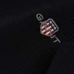 Ανδρική Μπλούζα GANT TEXTURE SS 2003304 Μαύρο S/S25 - Image 2